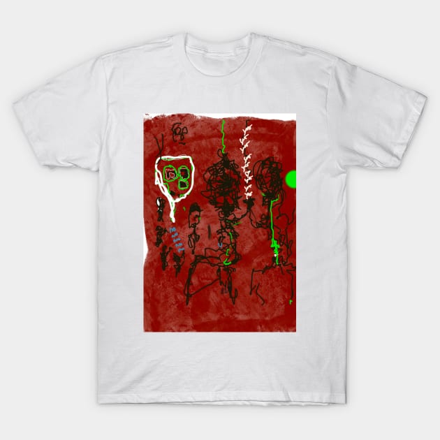 Red Dance T-Shirt by guychristopher